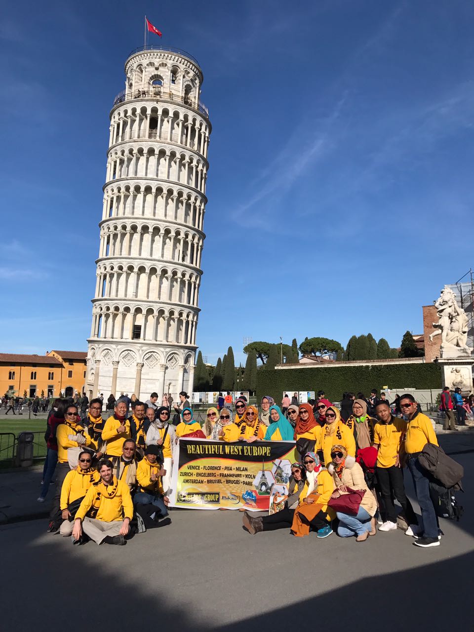 Italy Halal Holidays Tour Pisa Tower - Muslim Travels - Ilimtour
