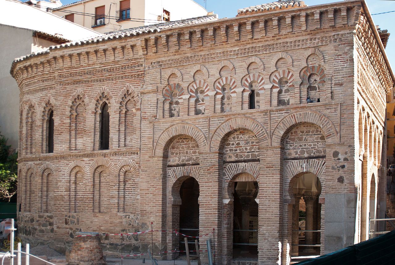 Mosque of Cristo de la Luz. Image from Ignasilm. in https://commons.wikimedia.org